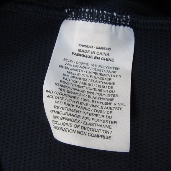 Nike Pro Men’s Sleeveless Padded Football Top 3XL Navy White Vapor Speed 2 Shirt - Picture 8 of 13